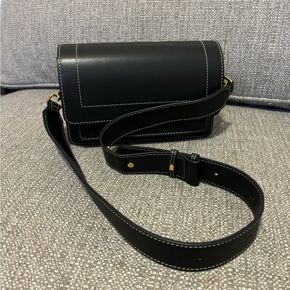 AALLYN INGRID CROSSBODY/SHOULDER BAG BLACK - Picture 2 of 15